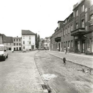 Spremberg, Lange Straße 15/16. Gebäude der Kreissparkasse