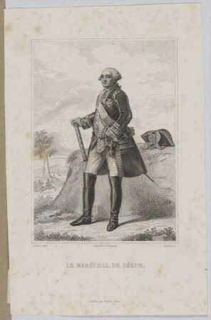Bildnis des Philippe Henri de Ségur