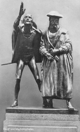 Faust und Mephistopheles
