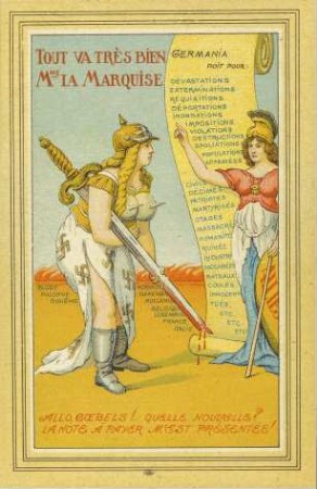 Tout va très bien Mme la Marquise