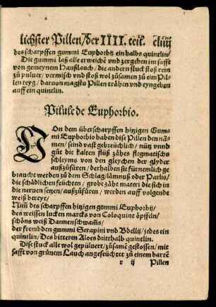Pilule de Euphorbio.