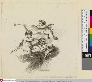 [Putti mit der Musik]
