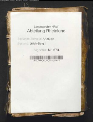 Gebrechen zwischen WINDECK und BLANKENBERG einer- und SAYN und WITTGENSTEIN andererseits