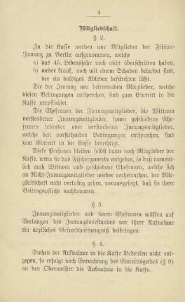 Mitgliedschaft