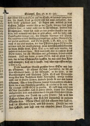 1135-1139, Dieser danckbare Mensch preisete ...