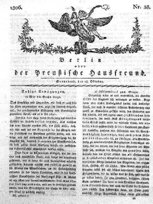 Nr. 58., 18. Oktober 1806
