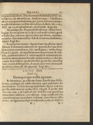 Locus XIII.