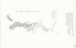 Aerozentrum, Berlin-Gatow (Diplomarbeit bei Peter Poelzig ): Grundriss 1. Obergeschoss 1:200