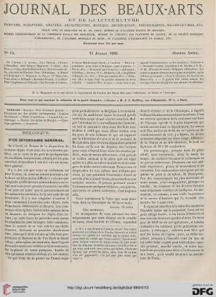 Nr. 14 (31 Juillet 1869)