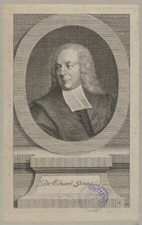 Bildnis des Eduard Young