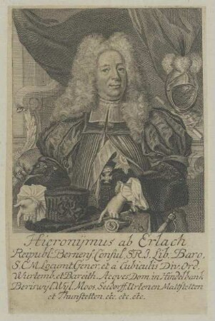 Bildnis des Hieronymus ab Erlach