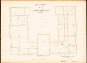 Regierungsgebäude, Stade: Grundriss DG 1:100