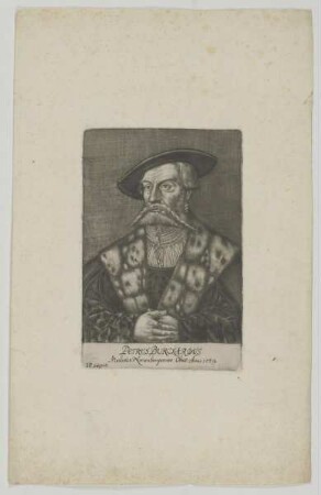 Bildnis des Petrvs Bvrckardus