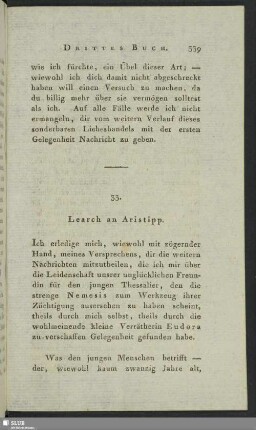 33. Learch an Aristipp