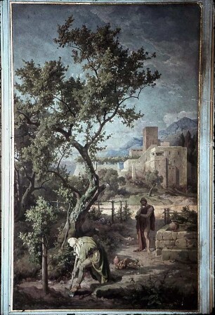 Odysseus und Laertes