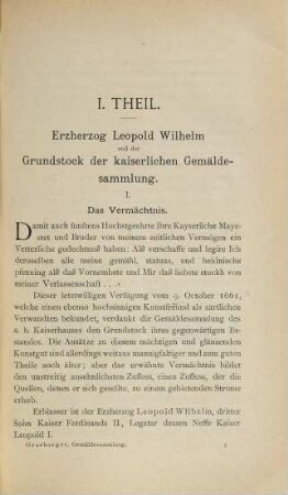 Die Gemälde-Sammlung im Kunsthistorischen Hof-Museum in Wien
