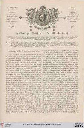 Ausstellung in der Berliner Nationalgalerie