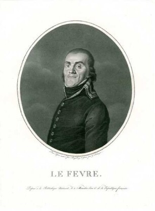 Lefebvre, frz. Marschall (Le Fevre)