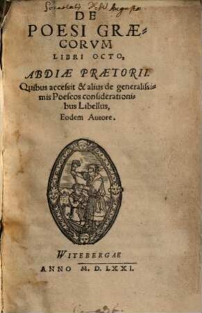 De poesi Graecorum : libri octo