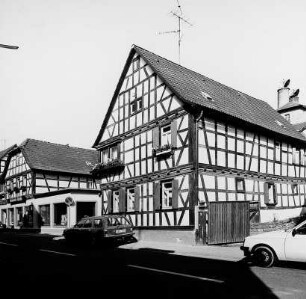 Fachwerkwohnhaus; Groß-Bieberau, Marktstraße 3