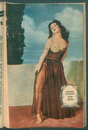 Ludmila Tcherina (estrella de la Universal) - [Fotografía]