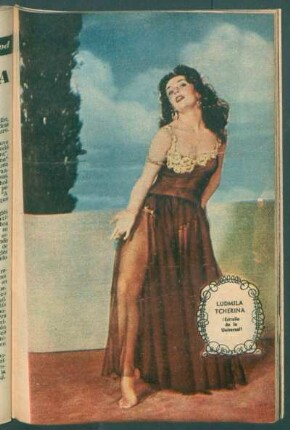 Ludmila Tcherina (estrella de la Universal) - [Fotografía]