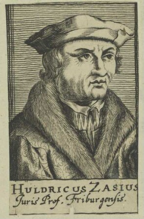 Bildnis des Huldricus Zasius