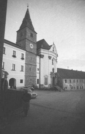 Frauenzell: Klosterkirche, Außenansichten
