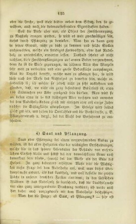V.4. Saat und Pflanzung