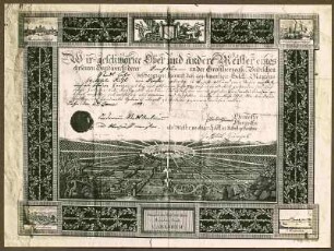 Geleitbrief des Drechslers Wilhelm Diehl, 1808