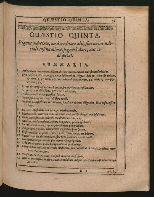 Quaestio Quinta. - Sexta.