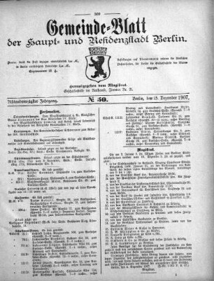 1907,50: No. 50, 15. Dezember 1907