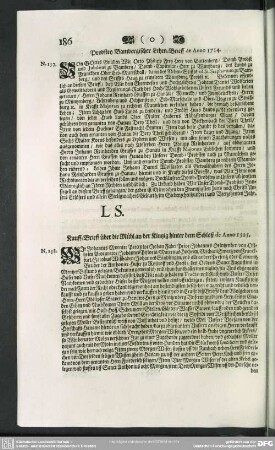 N.137. Probstey Bambergischer Lehen-Brieff de Anno 1714