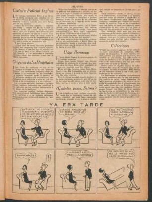¿Cuántos pasos, Señora?