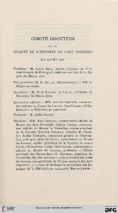 Comité directeur