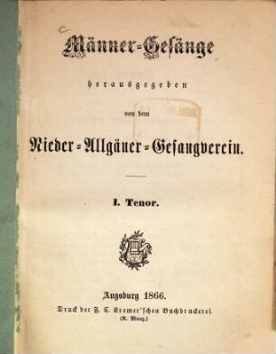 Männergesänge