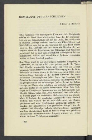 Urmelodie des Menschlichen
