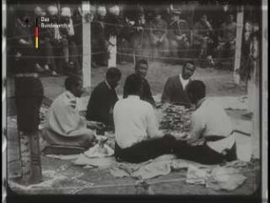Bayramfest im Mohamedaner-Gefangenenlager (Halbmond- und Weinbergslager) zu Wünsdorf bei Zossen (1916)