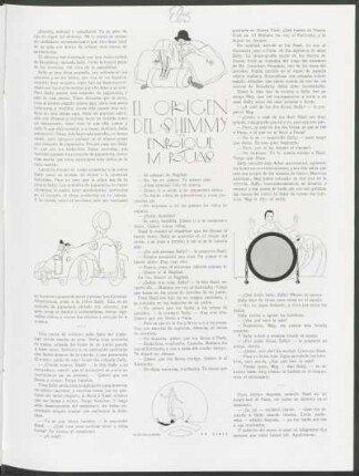 El origen del shimmy