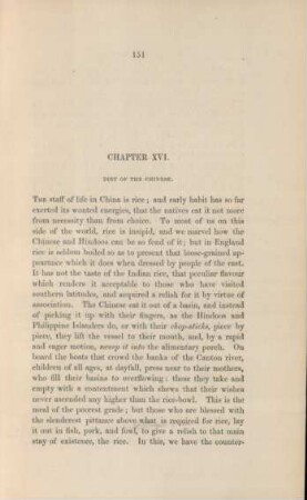 Chapter XVI. Diet of the Chinese.