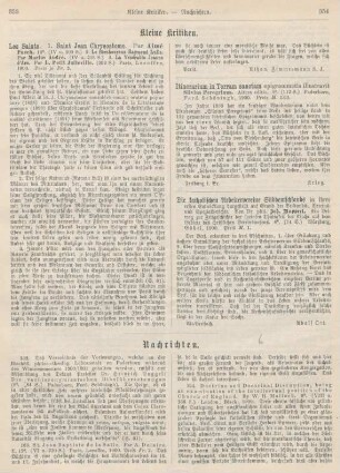 353-354 Kleine Kritiken