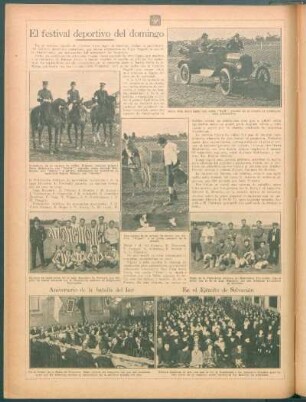 El festival deportivo del domingo