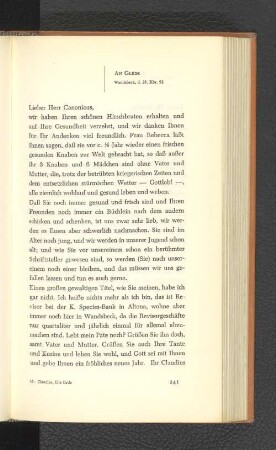 An Gleim Wandsbeck, den 28. Dezember 1792