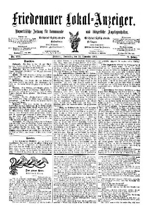 Nr. 274, 22.11.1900
