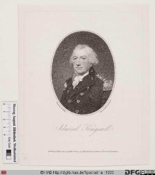 Bildnis Sir Robert Brice Kingsmill, 1800 Baron K.