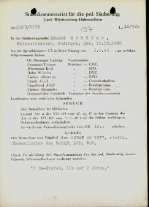 Schäfer, Eduard