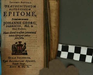 Epitome Incerti auctoris praecognitorum historicorum