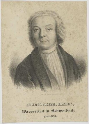Bildnis des Joh. Sigm. Hahn