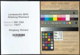 Entnazifizierung Richard Klingberg , geb. 05.02.1890 (Polizist)