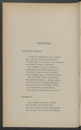 Sonetos